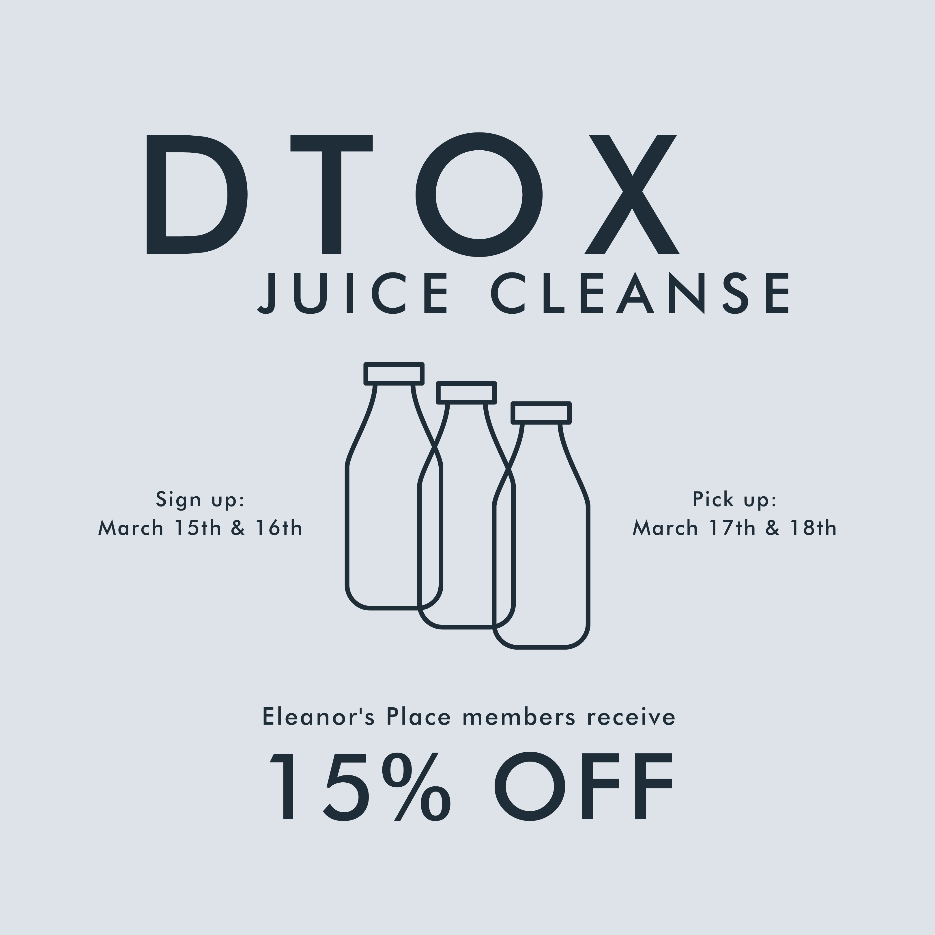 Order Your dtox Juice Cleanse!